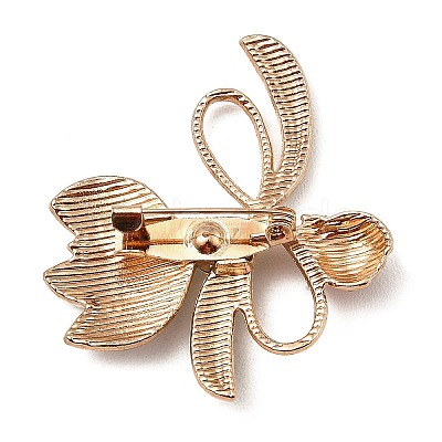 Flower & Ladybug Enamel Pins JEWB-K017-01KCG-1