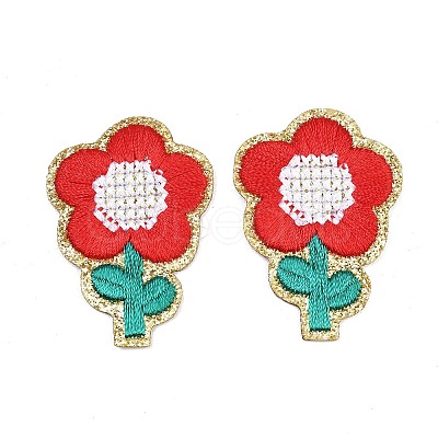 Polyester Computerized Embroidery Cloth Iron on Sew on Patches PATC-L001-02-1