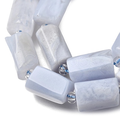 Natural Blue Lace Agate Beads Strands GG-CBA8682-A03-1