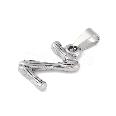 Non-Tarnish 304 Stainless Steel Pendants STAS-F235-01P-Z-1