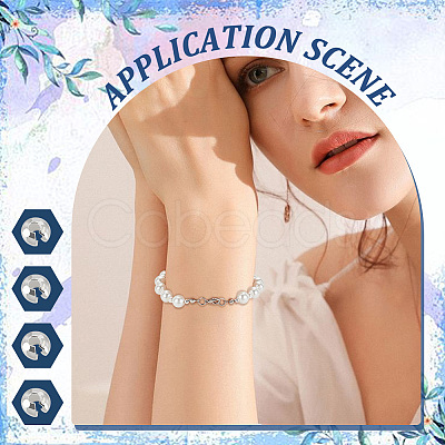 100Pcs 925 Sterling Silver Crimp Beads Covers FIND-PH0017-84-1