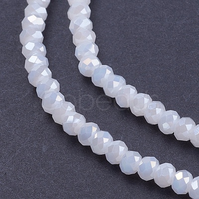 Electroplate Glass Beads Strands LS-GLAA-F076-FR03-1