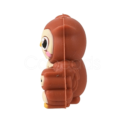 Mother's Day Silicone Beads SIL-D014-02F-1