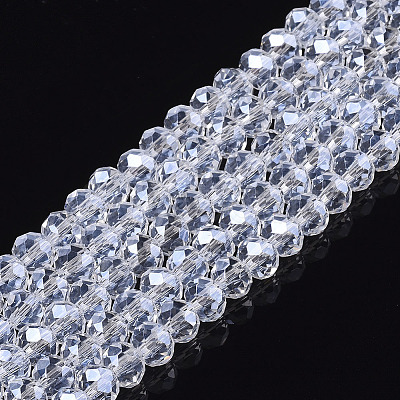 Electroplate Glass Beads Strands LS-EGLA-A044-T6mm-A19-1