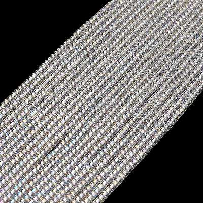 Electroplate Glass Beads Strands GL-CBAA615-01I-1