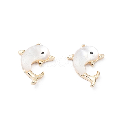 Rack Plating Brass Pendants KK-A183-45G-1