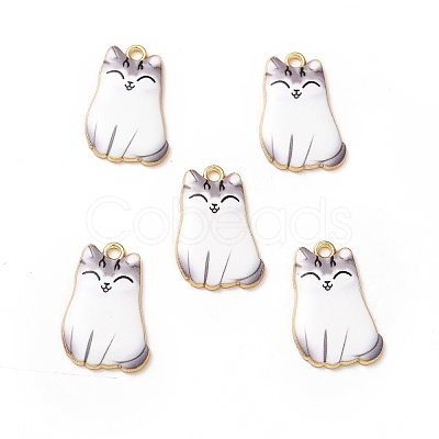 Alloy Enamel Pendants X-ENAM-M046-12G-D-1