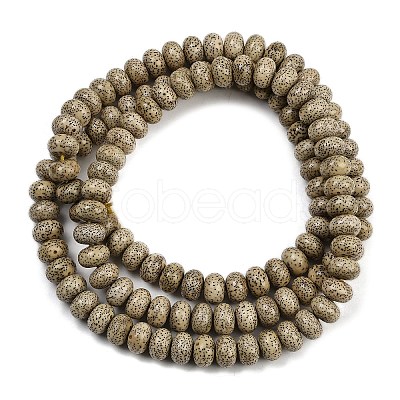 Natural Rudraksha Bodhi Seed Beads Strand WOOD-B010-D03-9x13mm-1