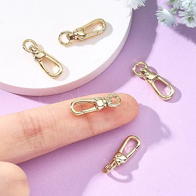 SHEGRACE Brass Swivel Clasps XGRQ58274-758G-1