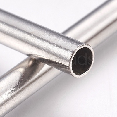 Tarnish Resistant 304 Stainless Steel Tube Beads STAS-P196-20-1