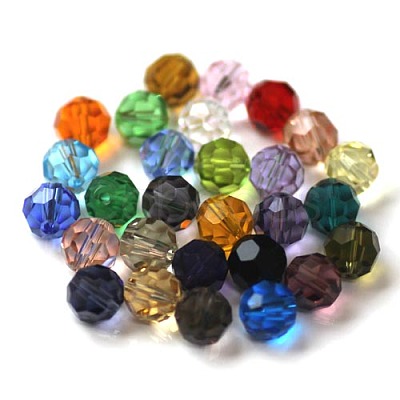 Imitation Austrian Crystal Beads SWAR-F021-10mm-M-1