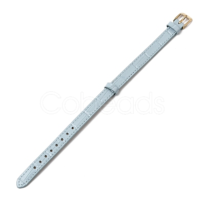 Imitation Leather String Bracelets with Stainless Steel Buckles AJEW-Z053-01F-1