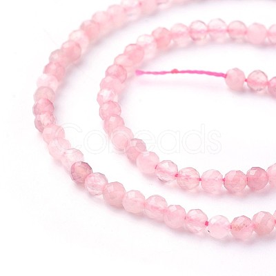 Natural Rose Quartz Beads Strands G-F619-23-2mm-1