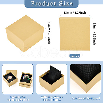 Rectangle Paper Jewelry Gift Boxes LS-CON-TAC0010-91G-1