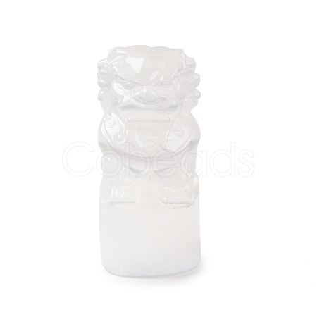 Natural Selenite Figurines DJEW-Q006-01L-1