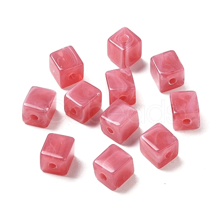 Transparent Acrylic Beads OACR-A021-14C-1