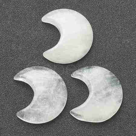 Natural Quartz Crystal Cabochons G-A182-02F-1