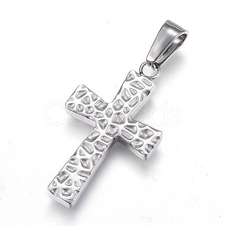 Tarnish Resistant 304 Stainless Steel Pendants STAS-H330-06P-1