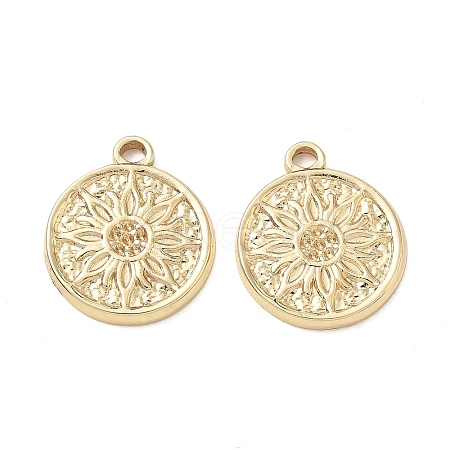 304 Stainless Steel Pendants Rhinestone Settings SA-CBA3037-03G-1