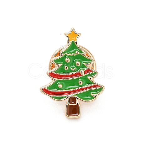Christmas Enamel Pins LS-JEWB-H033-02A-G-1