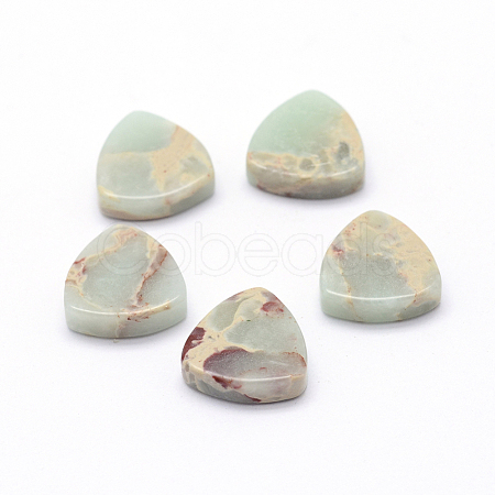 Synthetic & Dyed Regalite/Imperial Jasper/Sea Sediment Jasper Cabochons G-A174-01D-1