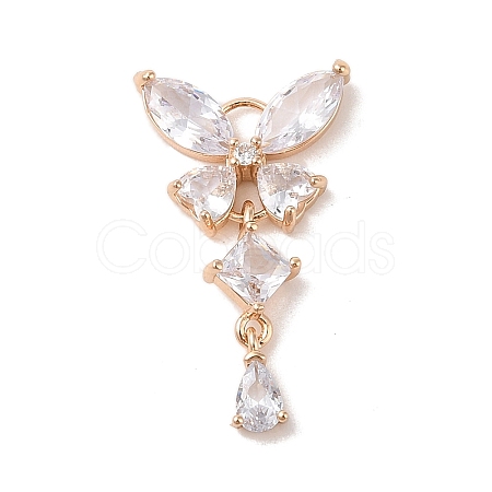 Butterfly Charms KK-B100-058G-01-1