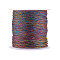 Metallic Thread, Embroidery Thread, for Jewelry Making, Colorful, 0.8mm, about 25m/roll, 1roll