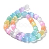 Natural Selenite Beads Strands G-F750-M-3