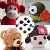 Craft Plastic Doll Eyes Stuffed Toy Eyes DIY-PH0001-62-6