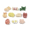 Opaque Resin Cabochons RESI-K043-12-1
