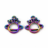 Alloy Pendant Rhinestone Settings PALLOY-S180-087-NR-2