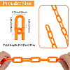 1Pc PVC Plastic Cable Chains FIND-SP0020-65A-2