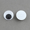 Black & White Wiggle Googly Eyes Cabochons DIY Scrapbooking Crafts Toy Accessories KY-S002-3mm-1