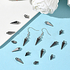 100Pcs 2 Styles Alloy Pendants FIND-SC0019-86B-5