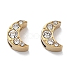 PVD Vacuum Plating 304 Stainless Steel Crystal Rhinestone Beads SATS-R130-02G-04-1