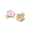 Brass Enamel Pendants KK-A277-02G-04-2