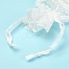 Organza Gift Bags with Lace OP-R034-10x14-04-3