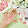 30Pcs Transparent Resin Big Pendants ALRI-DC0001-05B-3