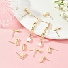 SHEGRACE Brass Stud Earring Findings XGRQ64395-854G-4