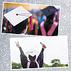 Square EVA Glitter Graduation Cap Topper Stickers DIY-WH20053-05B-4