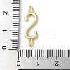 Rack Plating Brass Connector Charms KK-P245-07G-S-3