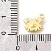 Alloy Rhinestone Pendants X-PALLOY-D330-02G-01B-3