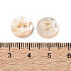Carved Flower Natural Shell Buttons SH-CBA18B6-03-3