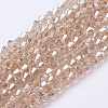 Glass Beads Strands X-EGLA-S056-09-1