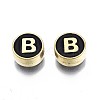 Alloy Enamel Beads ENAM-N052-006-02B-RS-2