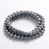 Painted Glass Bead Strands DGLA-S071-10mm-10-2