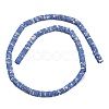 Dyed Synthetic Imperial Jasper Beads Strands G-A272-C06-05-5