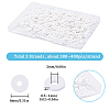 Flat Round Handmade Polymer Clay Beads CLAY-SC0001-58B-02-2