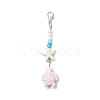 3Pcs Handmade Porcelain Pendant Decorations HJEW-JM03211-3