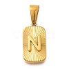 304 Stainless Steel Pendants STAS-S161-01N-G-1